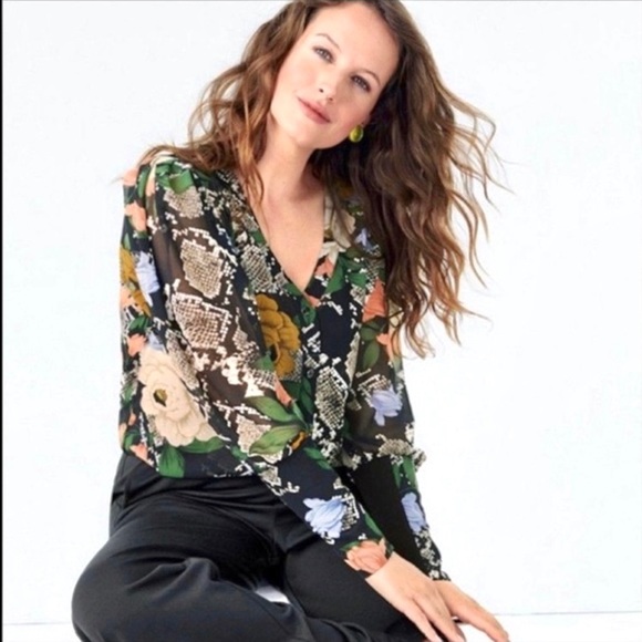 CAbi Snake Charmer Blouse - Picture 1 of 7